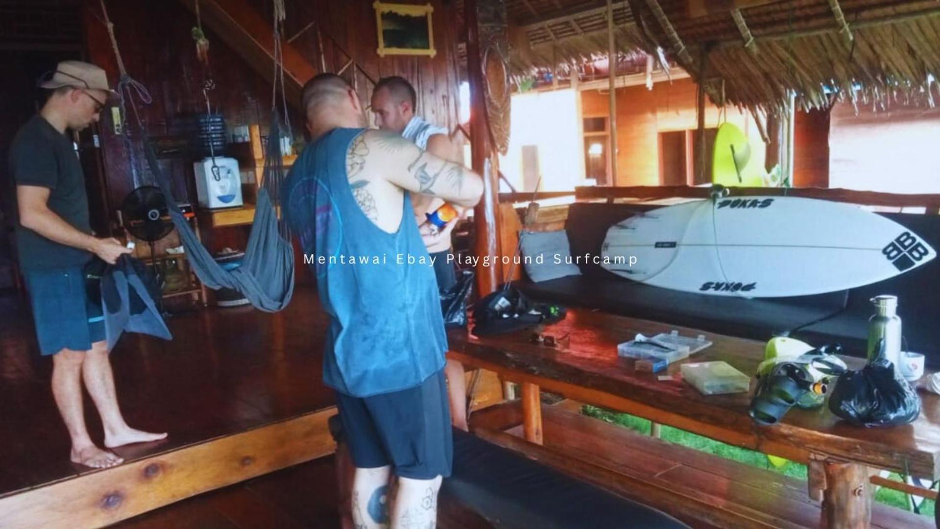 Mentawai Ebay Playground Surfcamp Villa Masokut Bagian luar foto
